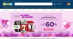 Desktop Screenshot of casasbahia.com.br