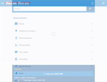 Tablet Screenshot of casasbahia.com.br